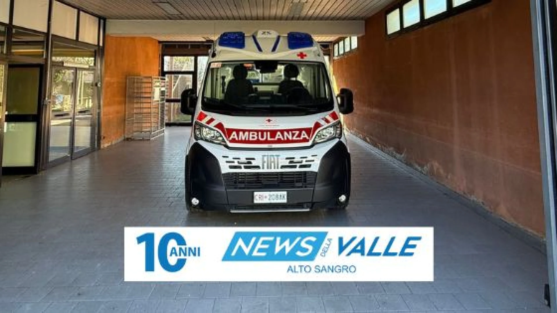 Croce Rossa Italiana – Comitato di Isernia: nuova ambulanza di ultima generazione per il servizio 118 di Venafro